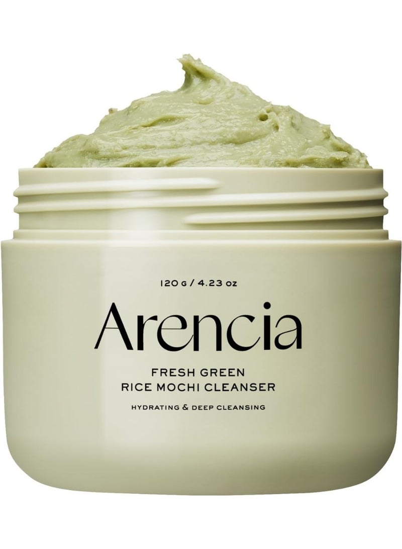 أرينسيا منظف الوجه موكشي الكوري من أرينسيا - قناع للوجه، منظف رغوي، منظف لطيف في آن واحد - تنظيف عميق، ترطيب، تقليل المسام، إزالة الرؤوس السوداء - بماء الأرز وشاي الأخضر، وعشبة الموكوورت. - Image 1